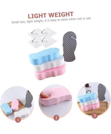 Didiseaon 3 Sets Children's Bath Sponge Body Cleaning Sponge Kids Tools Sponge for Bath Dead Skin Remover for Body Household Body Scrubber Bath Accessories Infant Products Portable PVA 3D - Buy Online on GoSupps.com
