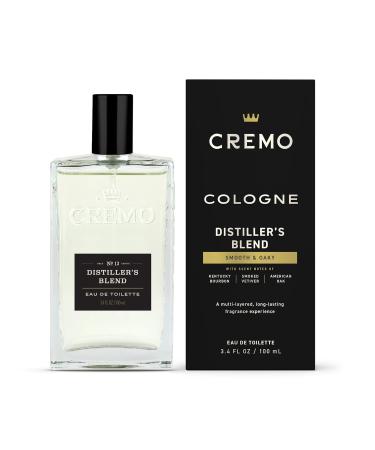 Cremo Cologne for Men - Distillers Blend Mens Cologne Spray - A Combination of Kentucky Bourbon Smoked Vetiver and American Oak Fragrances For Men 3.4 Fl Oz - Buy Online on GoSupps.com