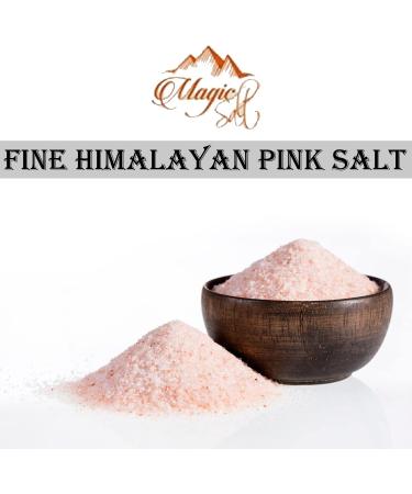 1 KG Fine Pink Himalayan Salt - Premium Quality, Unrefined & 100% Natural by Magic Salt - Buy Online on GoSupps.com