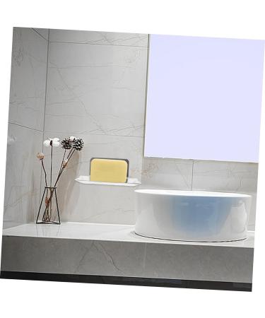 Ciieeo Bathroom Soap Holder Soap Dish Holder Shower Soap Holder Soap Dish with Drain Vacuum Soap Dish Draining Soap Hanging Soap Holder Shower Soap Dish Wall-mounted Xiaozaowang Silver 12.6x8.4x3cm - Buy Online on GoSupps.com