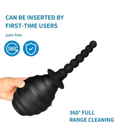 Buy Enema Bulb Douche Kit - Comfortable Silicone for Men & Women | Colon Cleansing Solution - Fast International Shipping - Buy Online on GoSupps.com