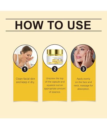  JASUBAI Hyaluronic Acid Capsules for Face Hydrating & Plumping Anti-Aging Serum with Vitamin C Firming & Nourishing Cream Regenerating & Brightening Serum 4 Pack - Buy Online on GoSupps.com