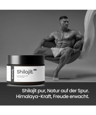 Himalayan Shilajit - R sine de qualit sup rieure (Salajeet Mumijo Mumla) - 50 g - 50 portions - R sine min rale naturelle de l'Himalaya Gummily - Buy Online on GoSupps.com