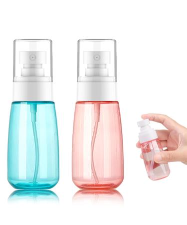 Small Spray Bottle Travel Spray Bottle 2 Pack Fine Mist Spray Bottle for Essential Oils Refillable Travel Containers Plastic Hair Spray Bottle Sprayer for Perfume Skincare Makeup Lotion (2oz 60ml) - Buy Online on GoSupps.com