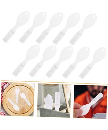 Fomiyes 10 Pack Prison Toothbrush - Wear-Resistant Portable Manual Cleaning Brush for Travel | White Plastic Accessories - Buy Online on GoSupps.com