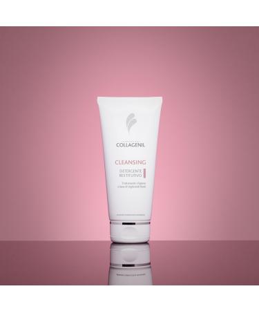 COLLAGENIL Cleansing Detergente Restitutivo Cream Cleanser Soothing & Softening 6.76 fl oz for Dry & Sensitive Skin