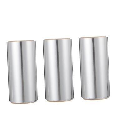 Feuilles D'aluminium Pour Coloration Cheveux 3 Pcs 50 m pais R sistance Haute Temp rature Salon Coiffure Manucure Surlignage