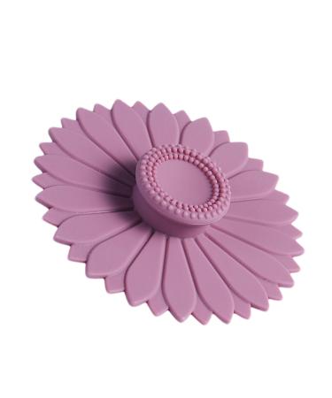Silicone Lids for Cups Silicone Coffee Mug Lid for Tea Cup | Dustproof Wine Glass Covers Hot Cup Lids Drink Cup Dust for Steeping Drinks Enhancement Purple