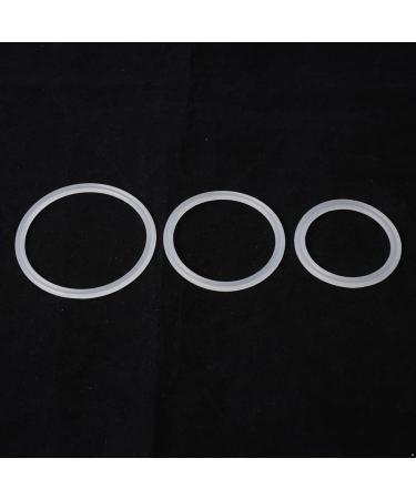 Freebily 3pcs Silicone O-Ring Bottle Lid Gaskets Replacement Leak-Proof Seal Rings for Vacuum Cups Water Bottles Type C One Size - Buy Online on GoSupps.com