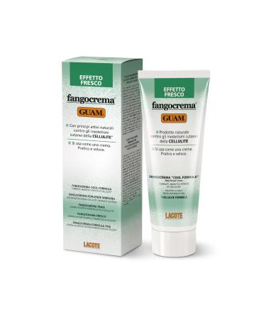 Guam fango cream fresh effect antcellulite cream against cellulite unevenness with a refreshing effect made in Italy 250 ml package