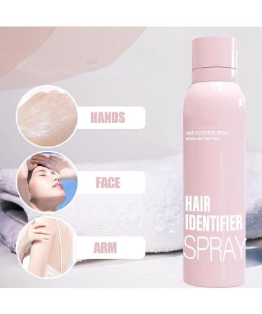 Hair Identifier Spray for Face Shaving Hair Identifier Spray for Face Dermaplaning White Shaving Spray with Shaver Moisturizing And Skin Care Dermaplaner Set for All Skin Types (2pcs) - Buy Online on GoSupps.com