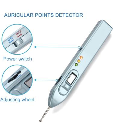 Acupressure Pen - Automated Ear Point Detector with Warning Sound | International Shipping Available - Buy Online on GoSupps.com