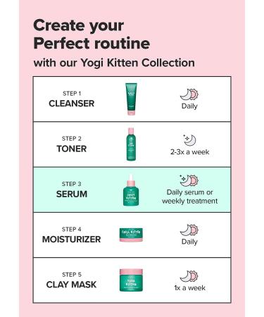 I Dew Care Juicy Kitten Face Serum - Purifying Power-Green Korean Skincare 1.01 Fl Oz - Buy Online on GoSupps.com