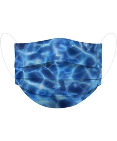 10PC 3 Ply Disposable_Face_Mask with Pattern Design Comfortable Covers Suitable For Adults Outdoor Use - Buy Online on GoSupps.com