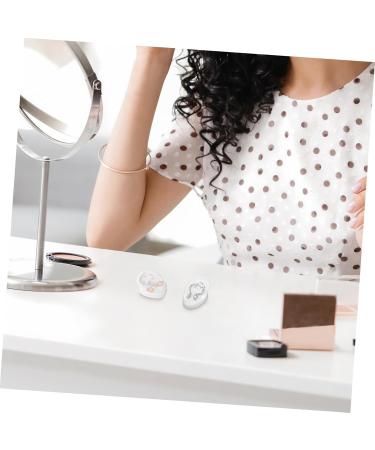 Mobestech Human Ear Model for Earring Display White Silicone Ear Model Clear Structure for Practice - Buy Online on GoSupps.com