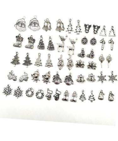 TEHAUX 216 Pcs Alloy Hanging Pendant Snowflake Charm Pendant Christmas Hanging Pendant Accessories - Buy Online on GoSupps.com