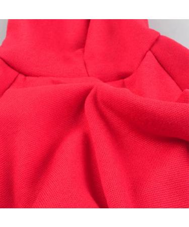 Love Me Fleece Dog Hoodie - Small to Large Pets - Red XL - Buy Online on GoSupps.com