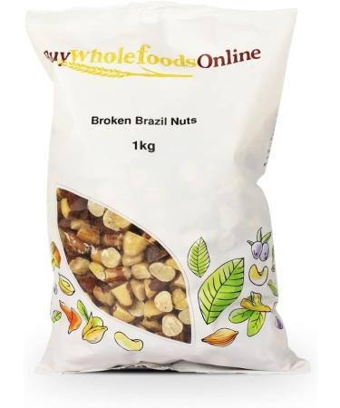Broken Brazil Nuts 1kg (BWFO) - Buy Online on GoSupps.com