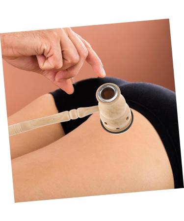 KOMBIUDA Portable Watermelon Frost Wooden Moxibustion Holder | Home Appliance Tool for Wellness | International Shipping Available - Buy Online on GoSupps.com