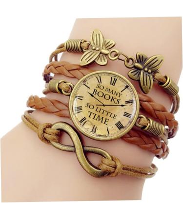 Yeory Multilayer Bracelet Leather Wrist Cuff Bangles Women Wrap Bracelets Bracelets for Women Multi-Layer Bracelet for Men - Buy Online on GoSupps.com
