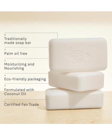 Certified Organic All Natural Soap Bar - Gentle Skin Cleanser Moisturizing & Rejuvenating | Unscented Dermatologist Approved 5.3oz | International Shipping Available - Buy Online on GoSupps.com