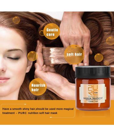 Magical Treatment Hair Mask 120ML - Advanced Molecular Hair Roots Treatment - Repairs Damage in 5 seconds - Keratin Hair and Scalp Treatment - 4.06 Fl Oz - Buy Online on GoSupps.com