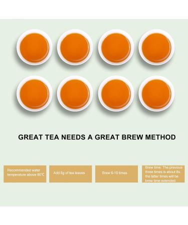 HYWHUYANG Mount Wuyi Black Tea Chinese Top 10 Famous Tea Wuyi Mountains Tea From Fujian China Dahongpao Black Tea Red Mantle Tea Rock Tea Natural Planting Fragrant Refreshing Oolong Tea - Buy Online on GoSupps.com