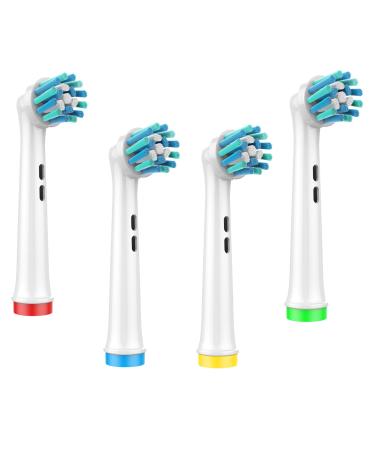 Toothbrush Heads for Oral B Braun Replacement Heads  Professional Electric Toothbrush Heads  Precision Clean Brush Heads Refill Compatible with Oral-B 8000/Pro 9600/1000/ 3000/5000/7000 (EB50XA)