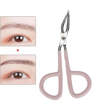 Professional Stainless Steel Eyebrow Tweezers Precision Hair Removal & Scissor Grip Ideal for Eyebrows & Beard Grooming - Buy Online on GoSupps.com