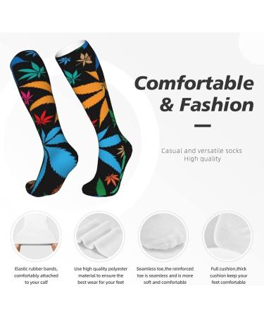 Leaf Compression Socks for Women & Men | 15-20 mmHg | Best Support for Running & Cycling - Buy Online on GoSupps.com