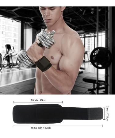 2 Pack Adjustable Wrist Brace for Fitness & Weightlifting - Carpal Tunnel & Arthritis Support - Wrist Straps for Pain Relief - Highly Elastic (Black) - Buy Online on GoSupps.com