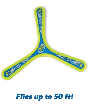 Kidoozie Super Boomerang - 3 Bladed Boomerang for Kids 5 and up - Flies up to 60 feet - Portable and Multicolor - Buy Online on GoSupps.com
