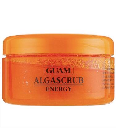 Guam Algascrub Energy Revitalizing Energizing Body Scrub Scrub with Refreshing Citrus Scent Made in Italy 420 gr Pack
