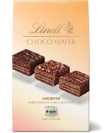 Lindt Wafer Assorted Chocolate Sharing Box 138g + Lindt Choco Wafer Milk Chocolate & Hazelnut Sharing Box 135g Boxed Treatz - Buy Online on GoSupps.com