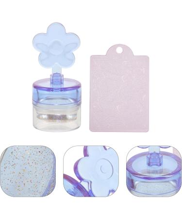 FOMIYES French Nail Stamper Silicone Nail Art Stamper Flower Shaped Nail Stamper with Cushion Manicure Tools for Women Girls DIY Nails - Buy Online on GoSupps.com