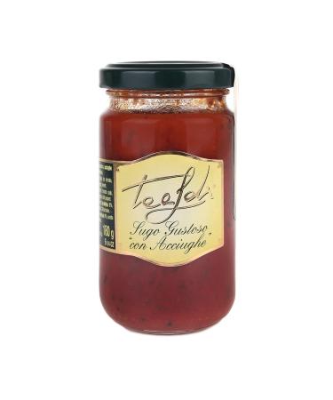Tealdi tomato sauce with anchovies from Italy 180 g Sauce with anchovies 180 g
