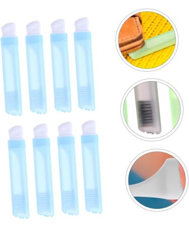 Mobestech 8pcs Foldable Toothbrush Set | Soft Bristles & Portable Travel Case | Ideal for International Shipping - Buy Online on GoSupps.com