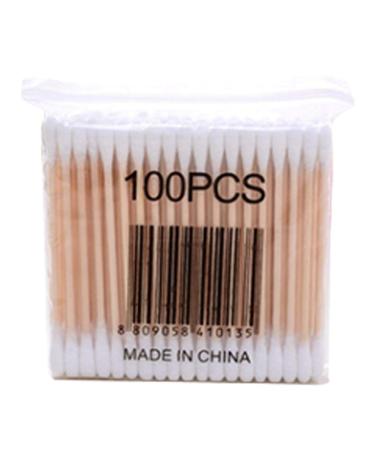 LEGOU Cosmetics Cotton Septic Pad Biologically Sustainable products Environmentally friendly eyelashes compostable cotton swabs white + 1 packs