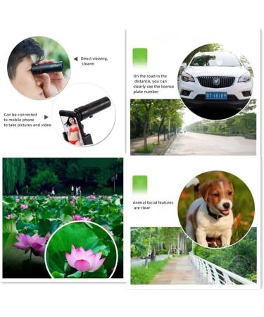 2000X24 Monocular Telescope with Phone Adapter - Lightweight Night Vision Optics for Adults and Kids | 8000M/80000M Distance | Perfect Gift - Buy Online on GoSupps.com