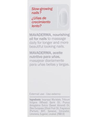 Mavala Mavaderma Nourishing Nail Growth Serum - 0.3 fl oz (10 ml) | Promote Healthy Nails - Buy Online on GoSupps.com