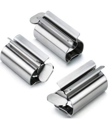 Tube squeezer Tube presser set of 2 Toothpaste lotions creams emptying squeezer made of stainless steel Tube squeezer Tube emptyer