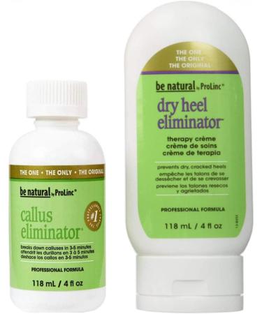 Be Natural Callus Eliminator and Dry Heel Set - Smooth, Soft Feet Guaranteed - Buy Online on GoSupps.com