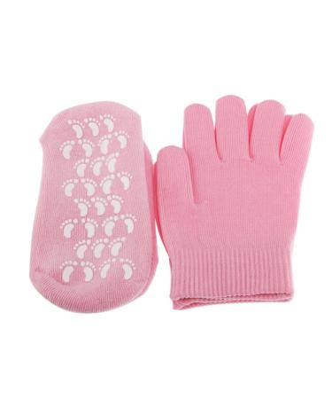 FOMIYES Hand Gloves Women s Socks Dry feet Socks Dead Skin Socks Gloves Socks and Gloves Dry Hands Gloves Lining Gloves Spa Socks moisturizing Socks Spa Gel Socks Miss Heel Cover Hand use Medium 1.0