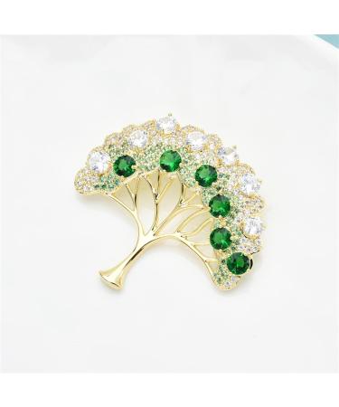 Pin Jewelry Gifts for Women Ladies Fashion Accessories Ladies Elegant Tree Brooch Classic Party Brooch Tree Brooch Brooches & Pins - Buy Online on GoSupps.com