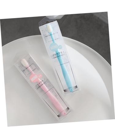 Tovinanna 4-Pack Travel Toothbrushes | Soft Charcoal Bristles | Adult Travel Accessories | Compact & Portable for Adults - Buy Online on GoSupps.com