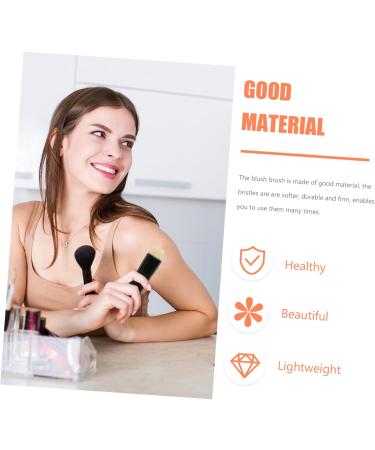 Angoily Foundation Applicator Powder Brush for Loose Powder Foundation Brush Makeup Brush Blush Brush Makeup Tools Makeup Supplies Artificial Fiber Travel Mushroom Head Make up - Buy Online on GoSupps.com