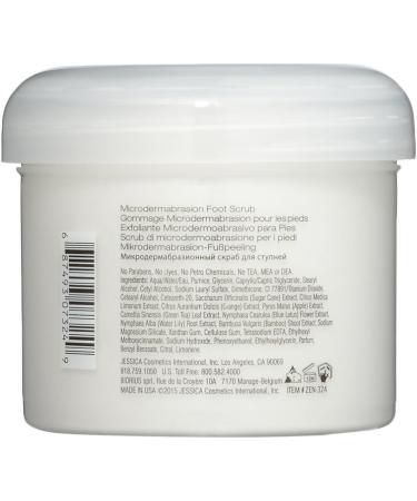 JESSICA Zenspa Revive Microdermabrasion Foot Scrub 127g - Exfoliating Foot Scrub for Smooth and Renewed Feet - Buy Online on GoSupps.com