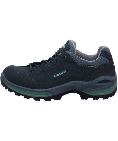 LOWA Renegade GTX LO W Women's Hiking Shoe - Outdoor Gore-Tex Graphite Jade Size 37.5 EU - International Shipping Available - Buy Online on GoSupps.com