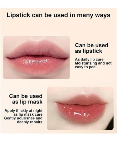  JIAOY Transfer-proof color-changing lipstick color-changing lip balm smart chameleon effect crystal flower lipstick long-lasting moisturizing lip balm (1 pc) - Buy Online on GoSupps.com