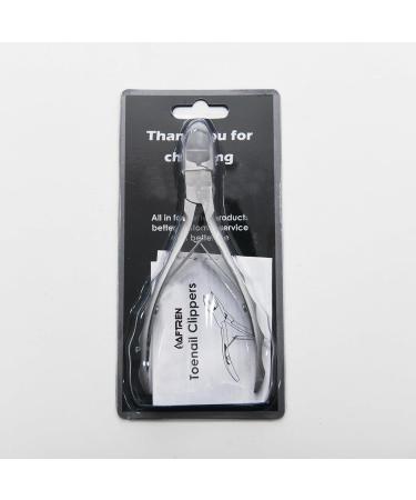 Professional Cuticle Nippers Precision Manicure Nail Clippers Stainless Steel Scissors Thick and Ingrown Nails Hospital Grade Podiatry Tool - Buy Online on GoSupps.com